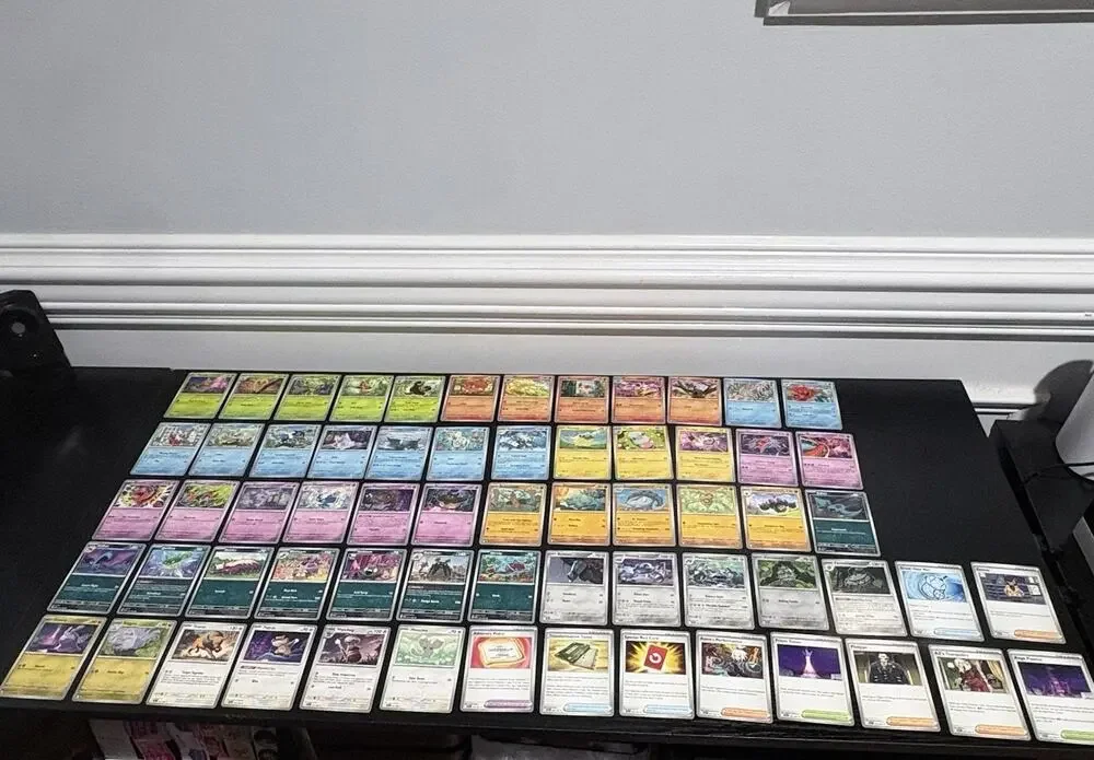 Pokemon TCG Chaos Rising Common & Uncommon Near Mint Bulk Cards - Lot of 64/86